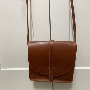 ABLE Tirhas Saddlebag, genuine leather crossbody